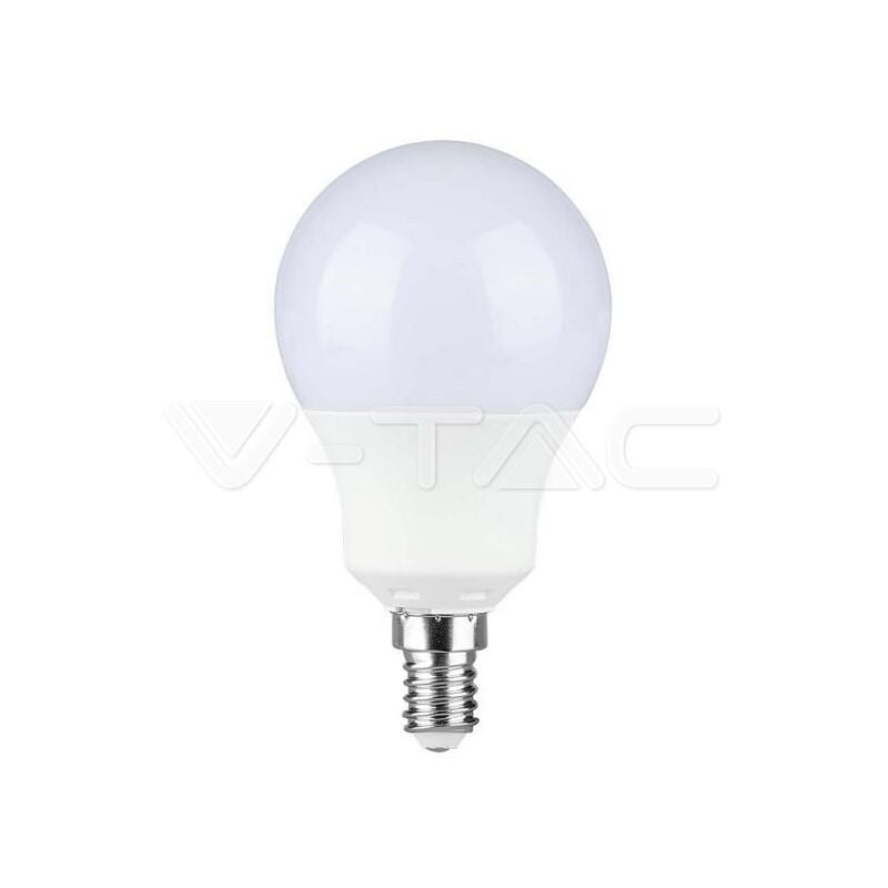 foto del prodotto lampadina led chip samsung e14 da 8.5w a60 bianco freddo v tac