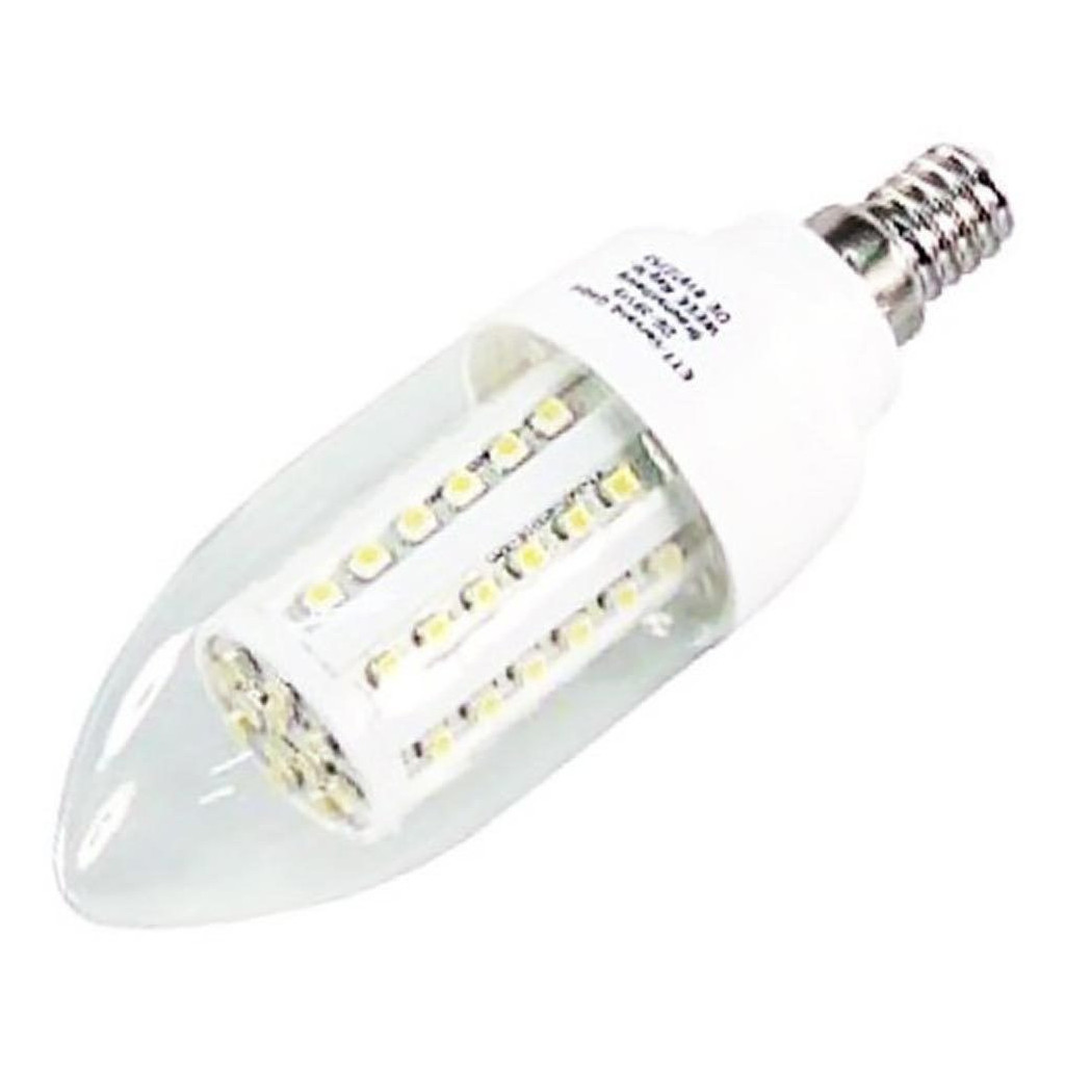foto del prodotto lampadina led con 60smd e14 9w lunga durata luce calda e fredda siluro bianco caldo trade shop traesio
