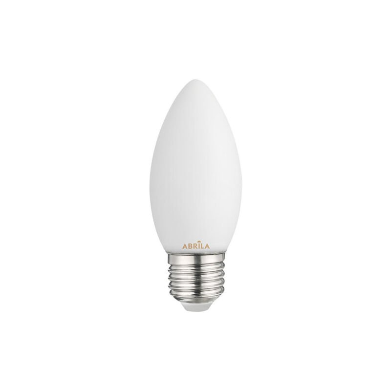 foto del prodotto lampadina led de filamento opale abrila e27 6 w 4000 k 540 lm 3,5 x 9,7 cm fabrilamp