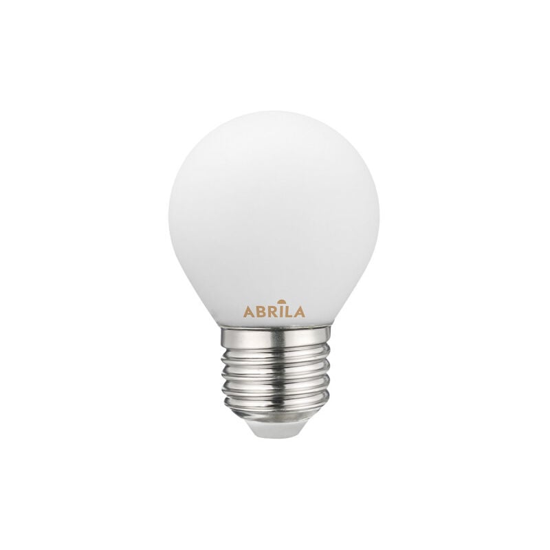 foto del prodotto lampadina led de filamento sferico opale abrila e27 4 w 6000 k 360 lm 4,5 x 7,2 cm fabrilamp