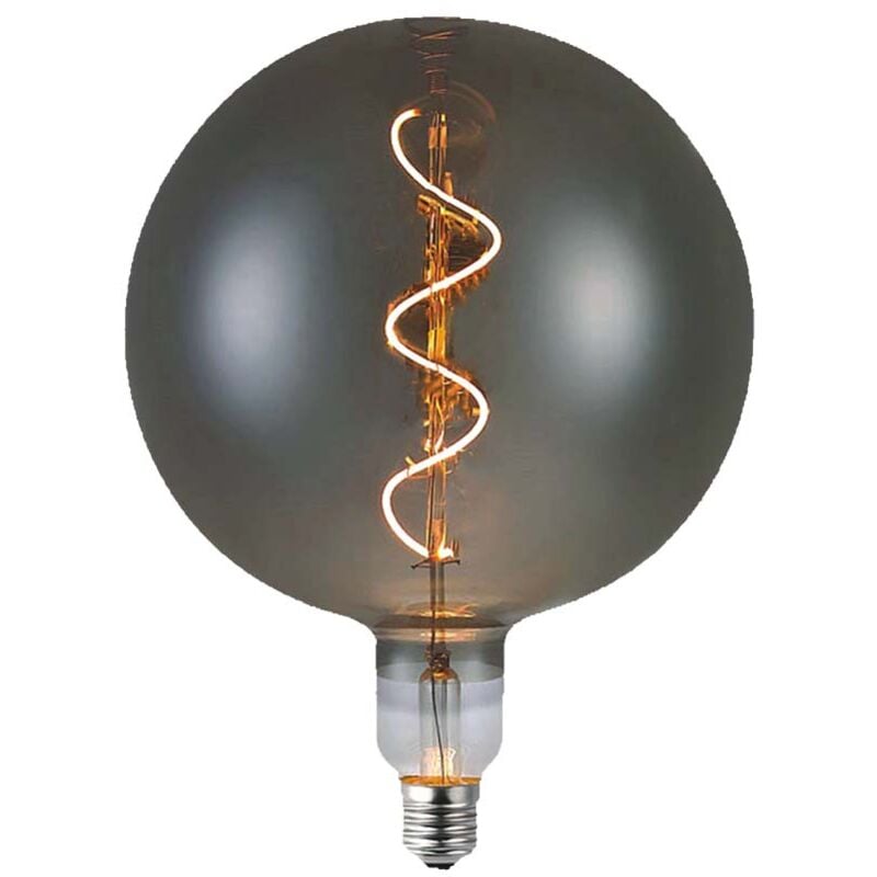 foto del prodotto lampadina led di arredo e27 4w g200s filamento a spirale vetro oscurato 2700k sku 23170 v tac