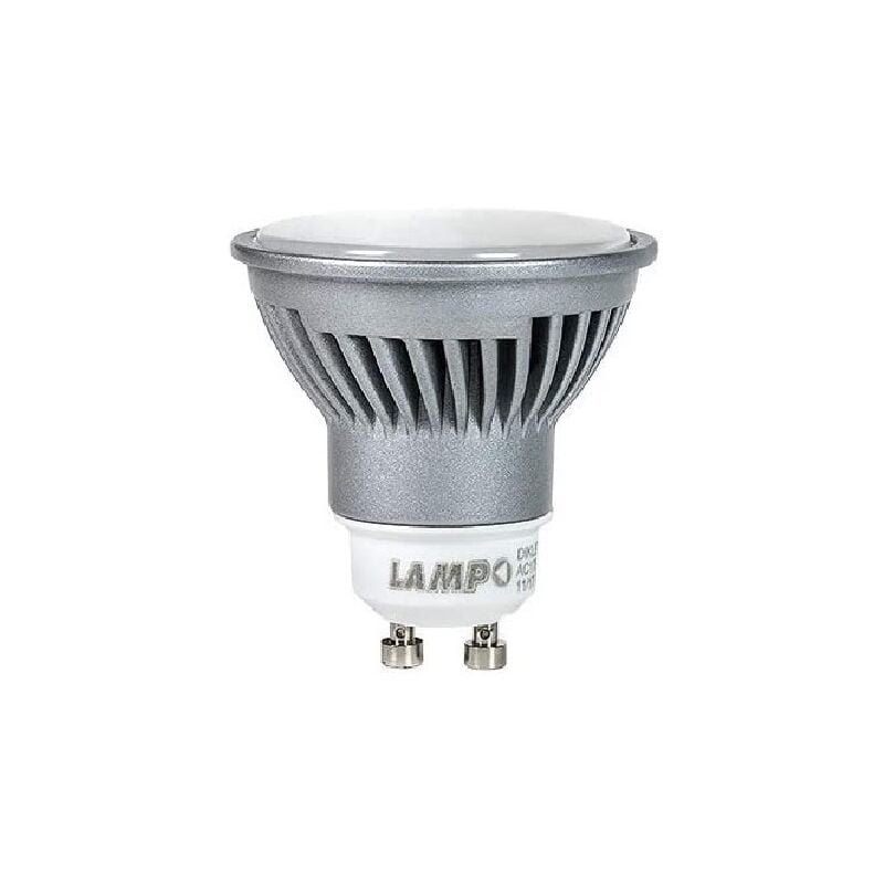 foto del prodotto lampadina led dicroica 4w 230v illuminazione salva blackout 4000k luce naturale