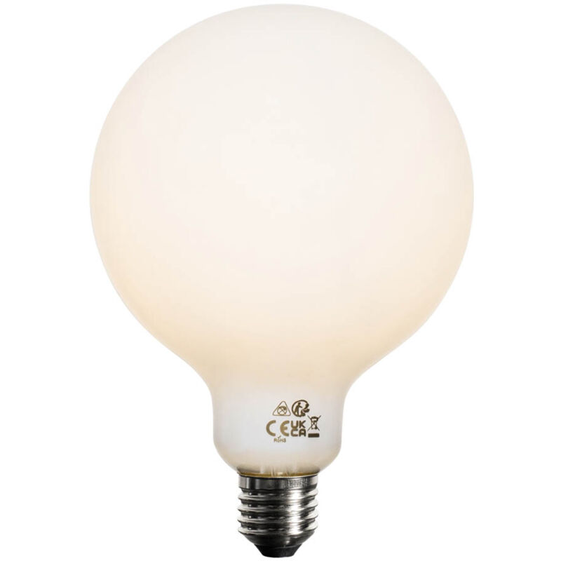 foto del prodotto lampadina led dimmerabile a 3 livelli e27 opale g125 4w 450lm 3000k luedd
