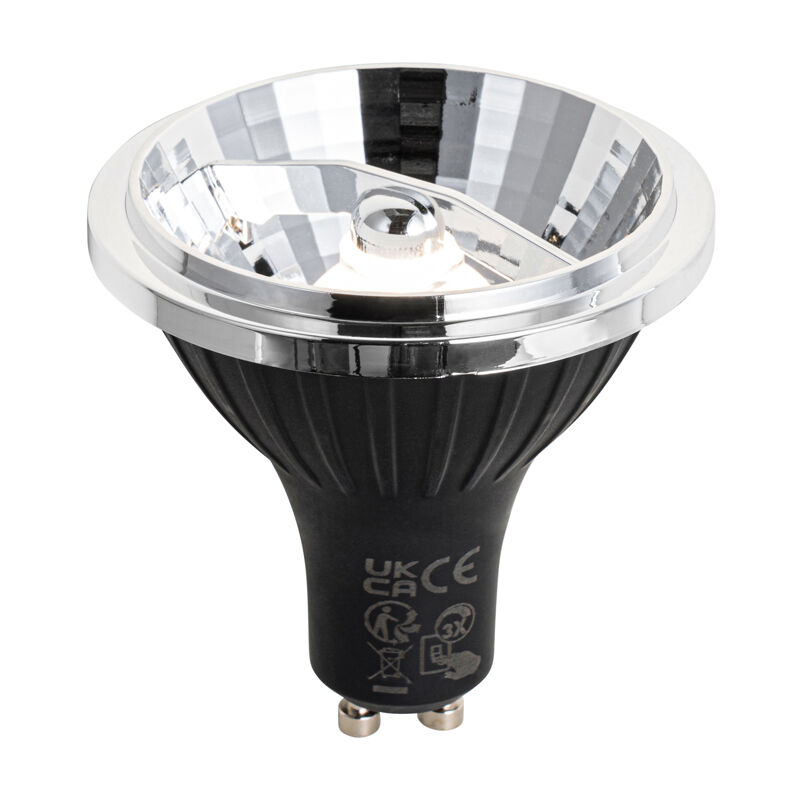 foto del prodotto lampadina led dimmerabile a 3 step gu10 70mm 6.5w 600lm 3000k luedd