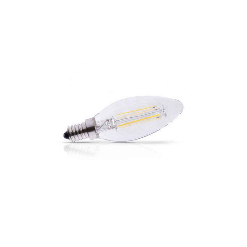 foto del prodotto lampadina led dimmerabile e14 5w 470lm fiamma bianco hot 2700k