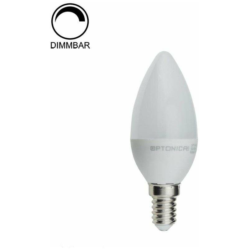 foto del prodotto lampadina led dimmerabile e14 6w equivalenti a 48w bianco caldo 2700k