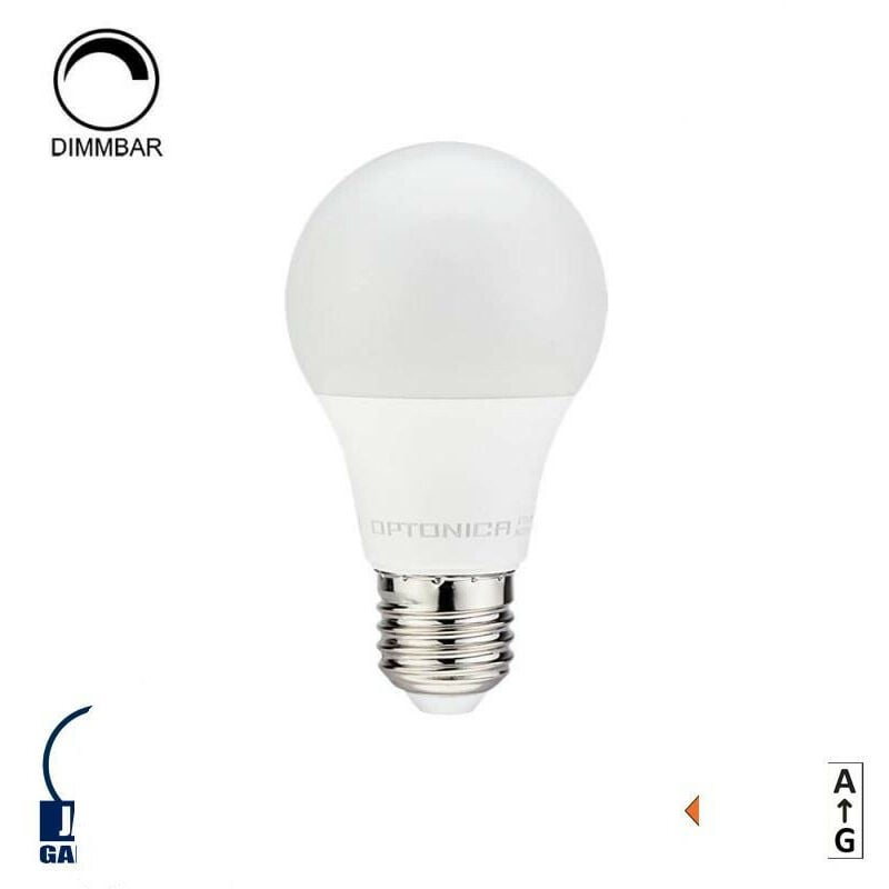 foto del prodotto lampadina led dimmerabile e27 a60 11w equivalente a 70w bianco hot 2700k