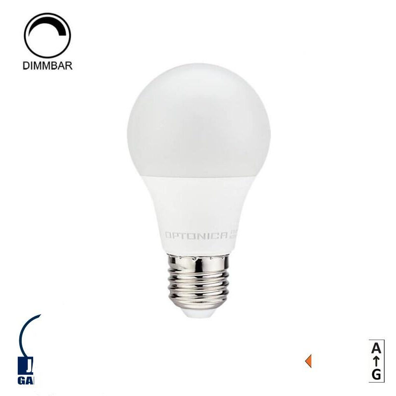 foto del prodotto lampadina led dimmerabile e27 a60 9w equivalenti a 54w bianco caldo 2700k