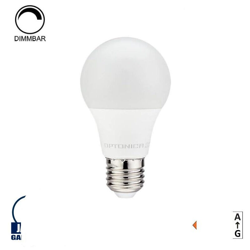 foto del prodotto lampadina led dimmerabile e27 a60 9w equivalenti a 54w day white 6000k