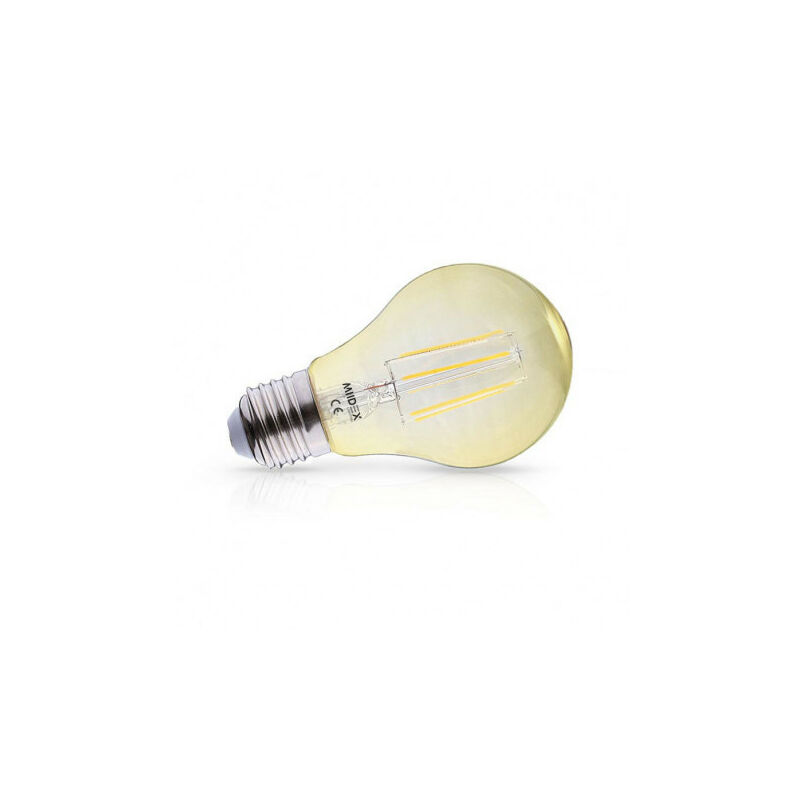 foto del prodotto lampadina led dimmerabile e27 ac220 240v 8w 720lm 300 ip20 60mm bianco hot 2500k