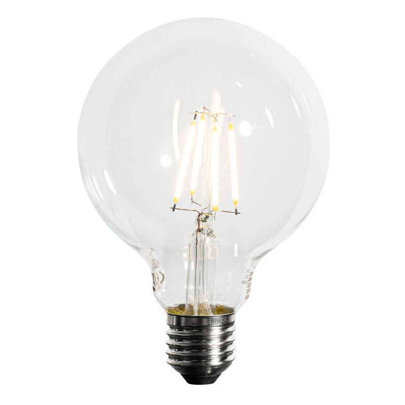 foto del prodotto lampadina led dimmerabile e27 g95 5w 450lm 2700k luedd