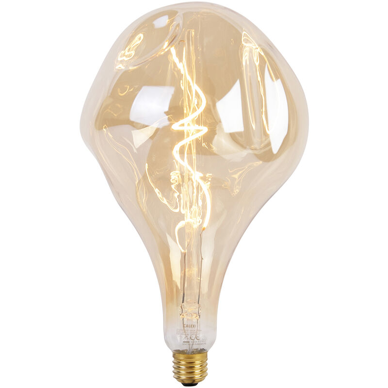 foto del prodotto lampadina led dimmerabile e27 ps160 oro 6w 340lm 1800k calex