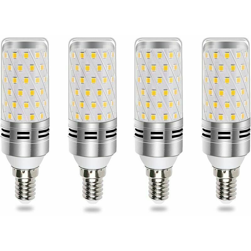 foto del prodotto lampadina led e14 16w bianco freddo equivalente a lampadina alogena 100w 120w, emette 1600lm con luce a 360 , adatta per lampadari, lampade da