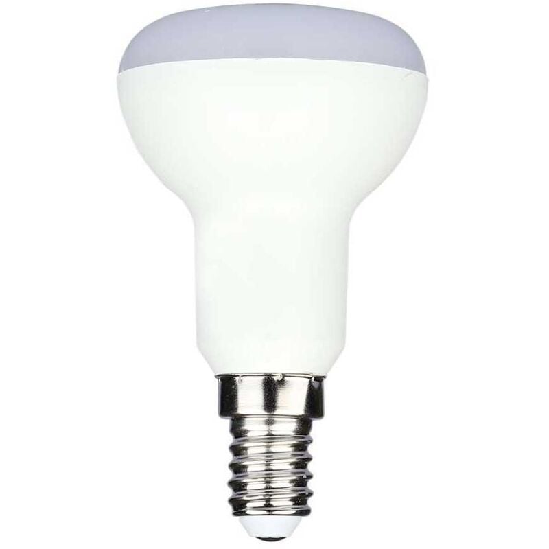 foto del prodotto lampadina led e14 4.8w reflector r50 smd chip samsung bianco caldo