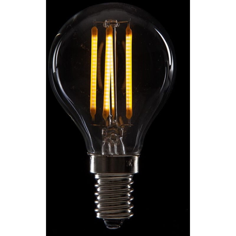 foto del prodotto lampadina led e14 4w 288lm 2000 k filamento g45 40.000h wo lf g45 e14 4w ww 