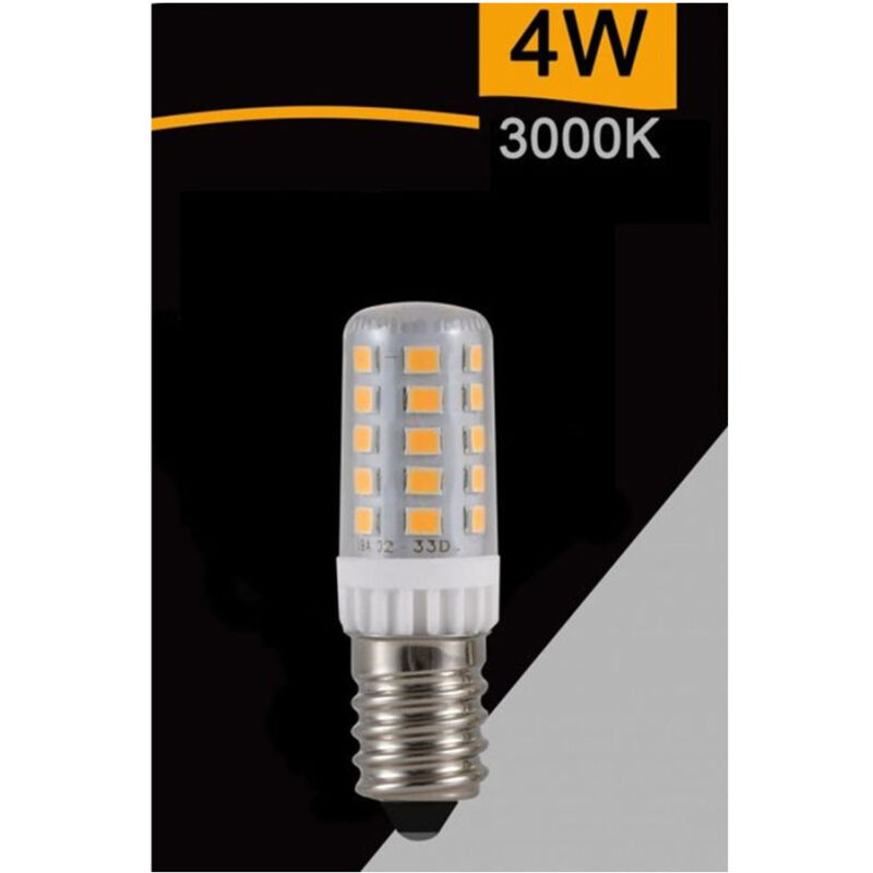 foto del prodotto lampadina led e14 4w 480lm tubolare luce calda fredda naturale sparac e14 4w ce2 bianco caldo trade shop traesio