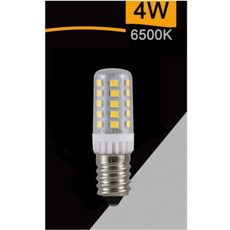 foto del prodotto lampadina led e14 4w 480lm tubolare luce calda fredda naturale sparac e14 4w ce2 bianco freddo trade shop traesio
