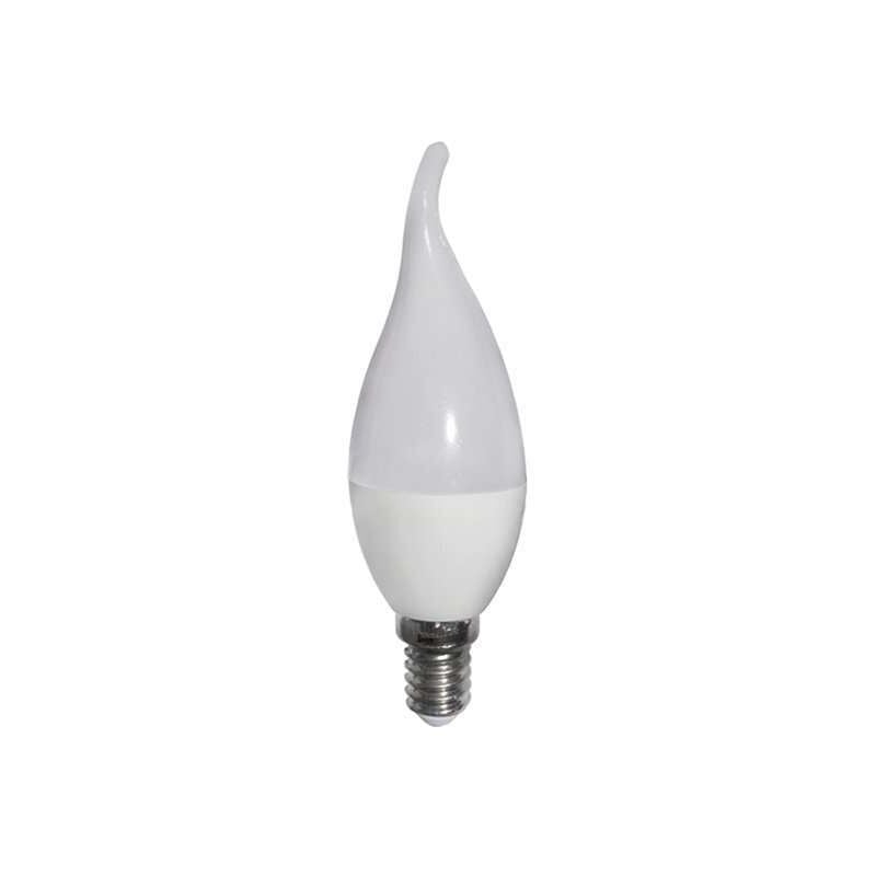 foto del prodotto lampadina led e14 6w fiamma windburn equivalent 40w bianco hot 2700k