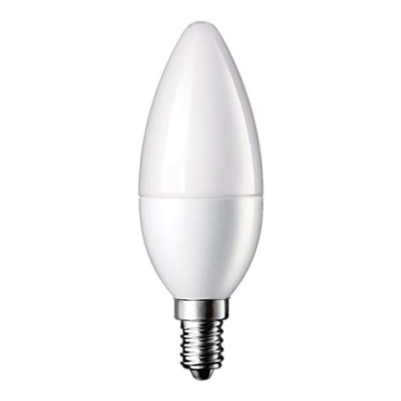 foto del prodotto lampadina led e14 6w flame equivalent 30w giornata bianca 6000k