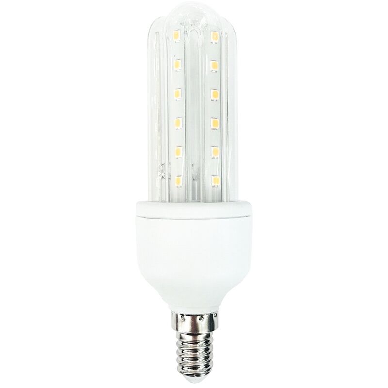 foto del prodotto lampadina led e14 a tubo a u 9w bianco caldo 3000k aigostar