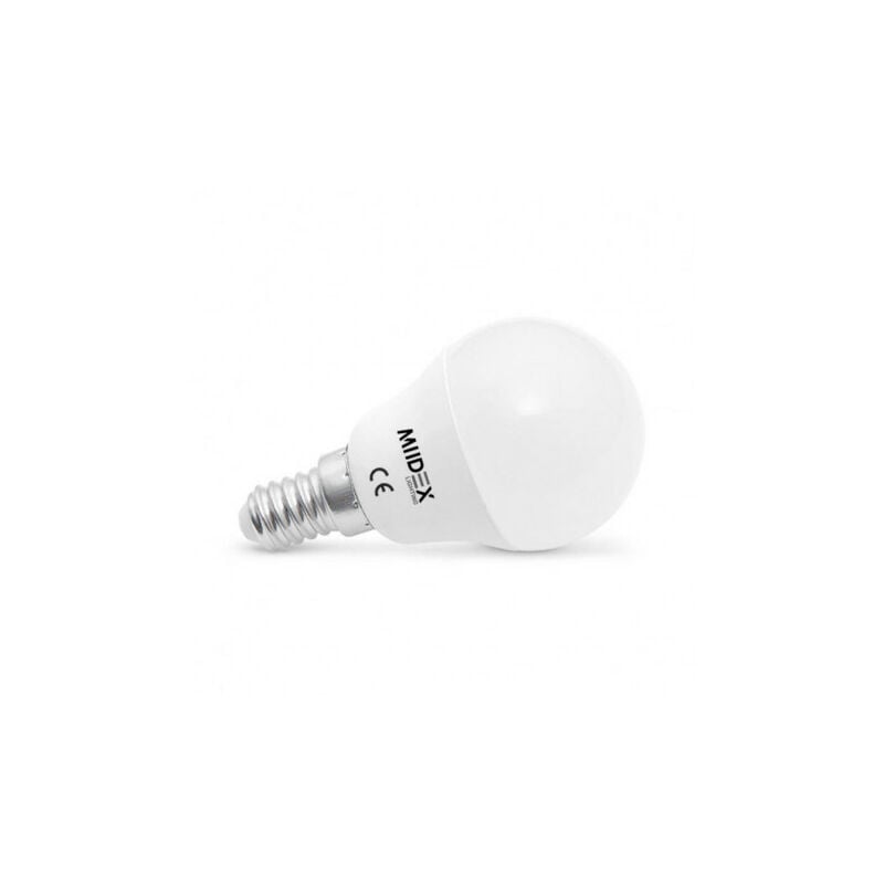 foto del prodotto lampadina led e14 ac220 230v 4w 430lm 300 45mm ip20 bianco caldo 3000k