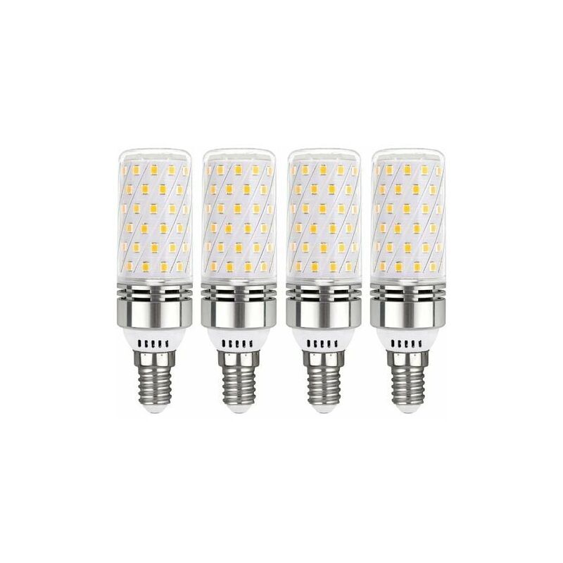 foto del prodotto lampadina led e14 bianco freddo, 12 w equivalenti a 100 w a incandescenza, lampadine led 6000 k, base a vite edison e14, angolo del fascio di 360 ,