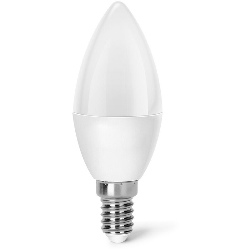 foto del prodotto lampadina led e14 c37 a oliva 9w bianco neutro 4000k aigostar