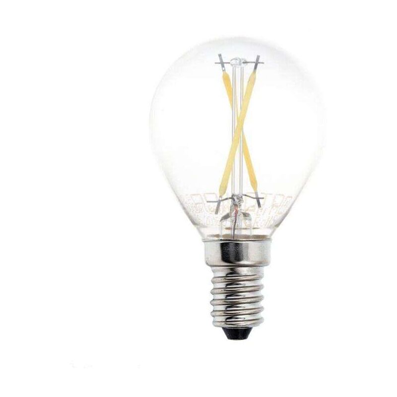 foto del prodotto lampadina led e14 g45 2w equivalente a 16w bianco naturale 4500k