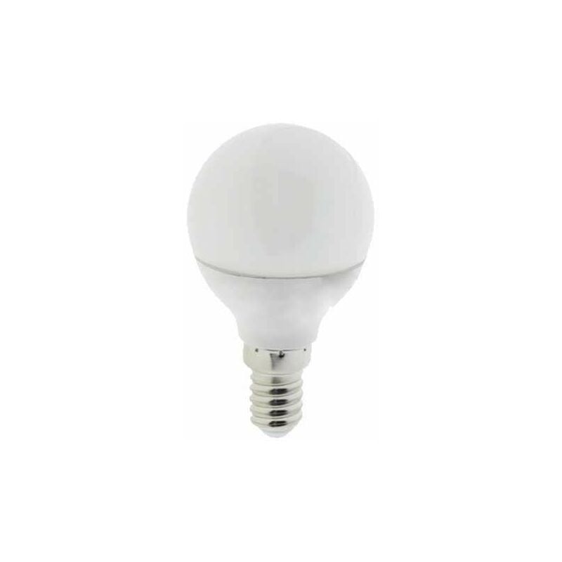 foto del prodotto lampadina led e14 g45 8,5w bianco equivalente a 54w bianco hot 2700k