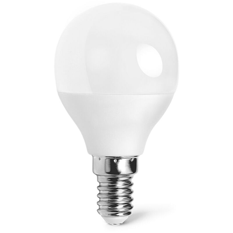 foto del prodotto lampadina led e14 g45 a sfera 3w bianco neutro 4000k aigostar
