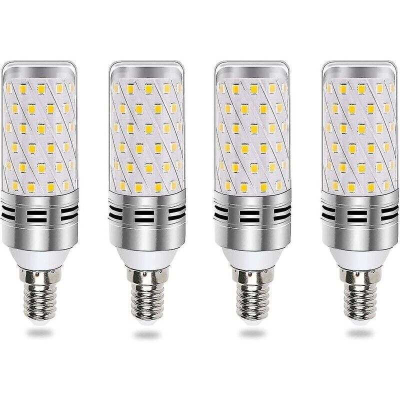 foto del prodotto lampadina led e14 ma 16w bianco freddo 6000k, equivalente alogena e14 100w 120w, 1600lm, 360 luce, ac 175