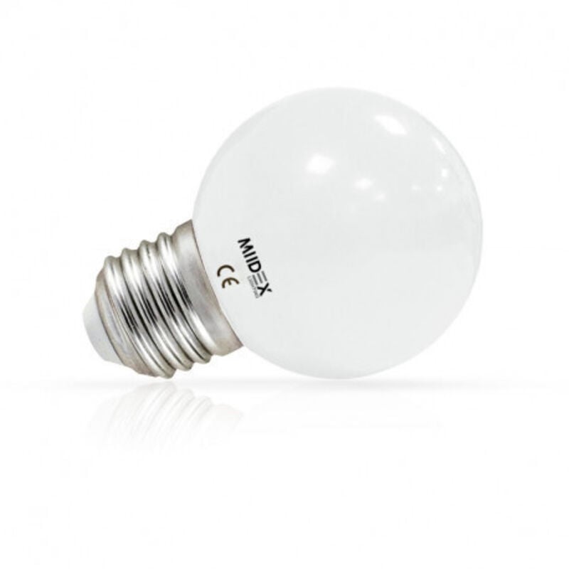 foto del prodotto lampadina led e27 1w 50lm g45 bianco giorno 6000k