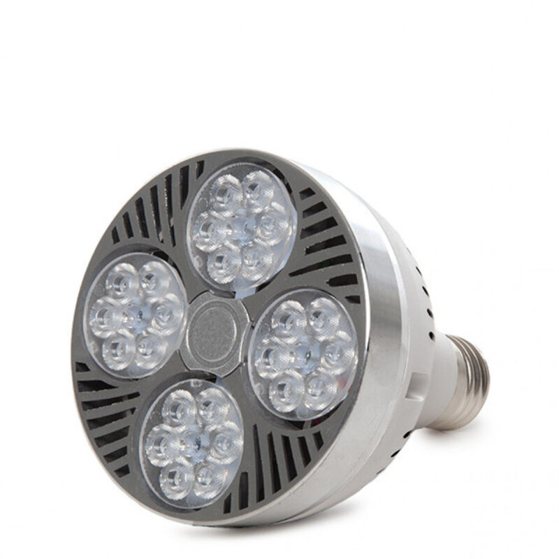 foto del prodotto lampadina led e27 35w 2800lm 4200 k par30 ventilatore 40.000h ho par30 35 wf w 