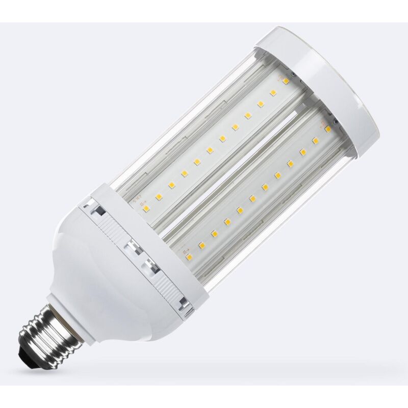 foto del prodotto lampadina led e27 36w illuminazione pubblica corn ip65 bianco caldo 2700k