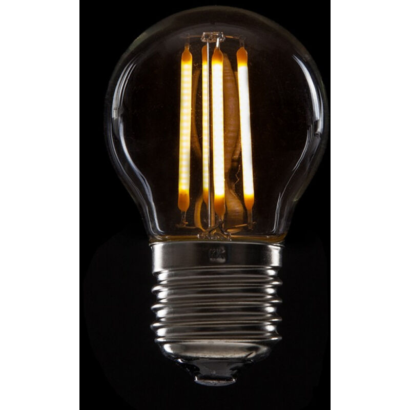 foto del prodotto lampadina led e27 4w 288lm 2000 k filamento g45 40.000h ho lf g45 e27 4w ww 