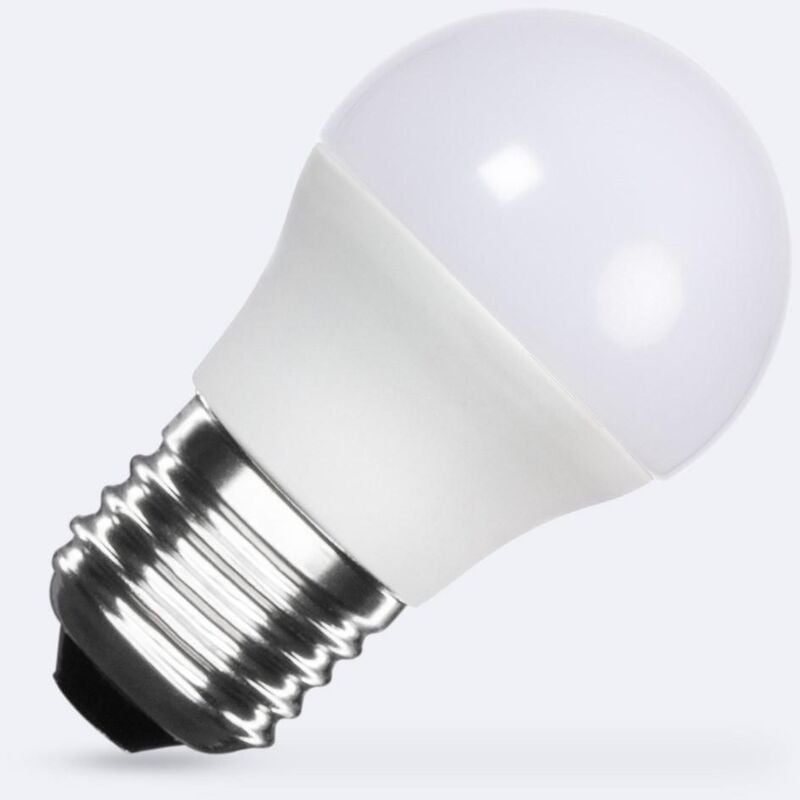 foto del prodotto lampadina led e27 4w 360lm g45 no flicker 3000k bianco caldo