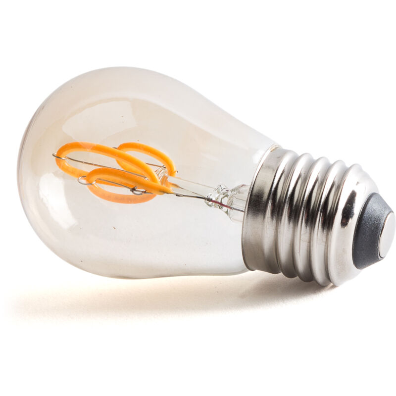 foto del prodotto lampadina led e27 4w 380lm 2000 k filamento 40.000h ho g45 4w r 