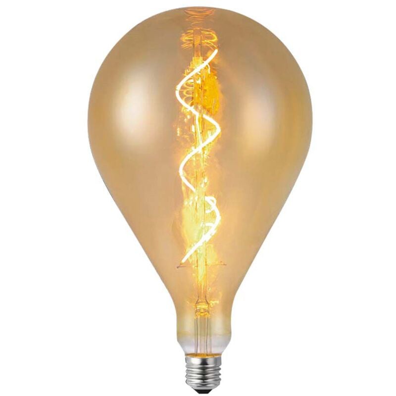 foto del prodotto lampadina led e27 4w a160 filamento a spirale ambrato 2700k v tac