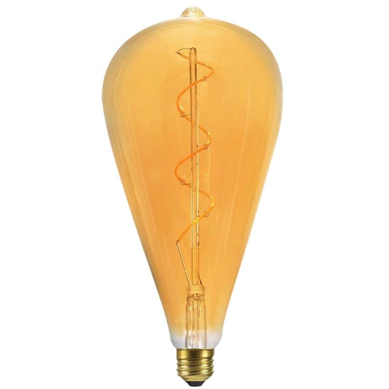 foto del prodotto lampadina led e27 4w st120 filamento a spirale ambrato 2700k sku 23172, vt 2273 v tac