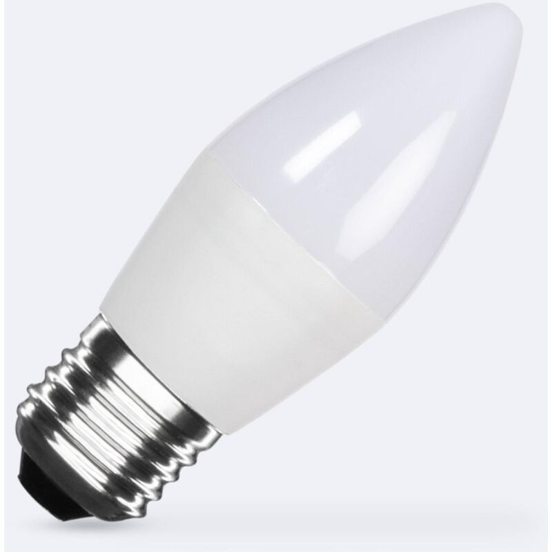 foto del prodotto lampadina led e27 5w 430lm c37 bianco freddo no flicker 6500k