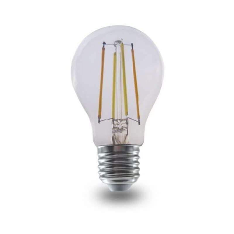 foto del prodotto lampadina led e27 7w a60 filamento google alexa smart 3in1 dimmerabile v tac