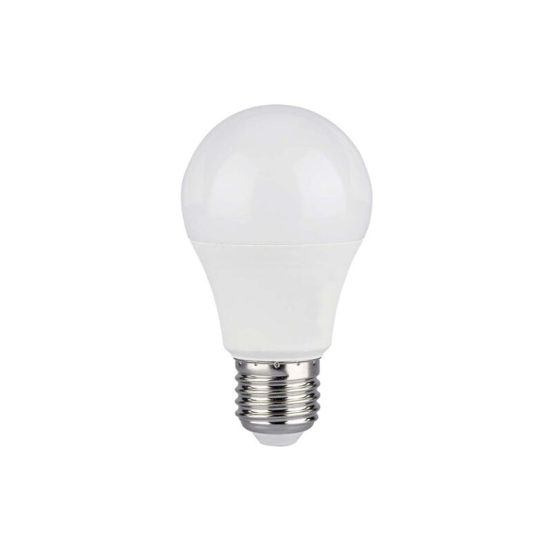 foto del prodotto lampadina led e27 8.5w a60 rf con telecomando 24 tasti rgb 3000k v tac