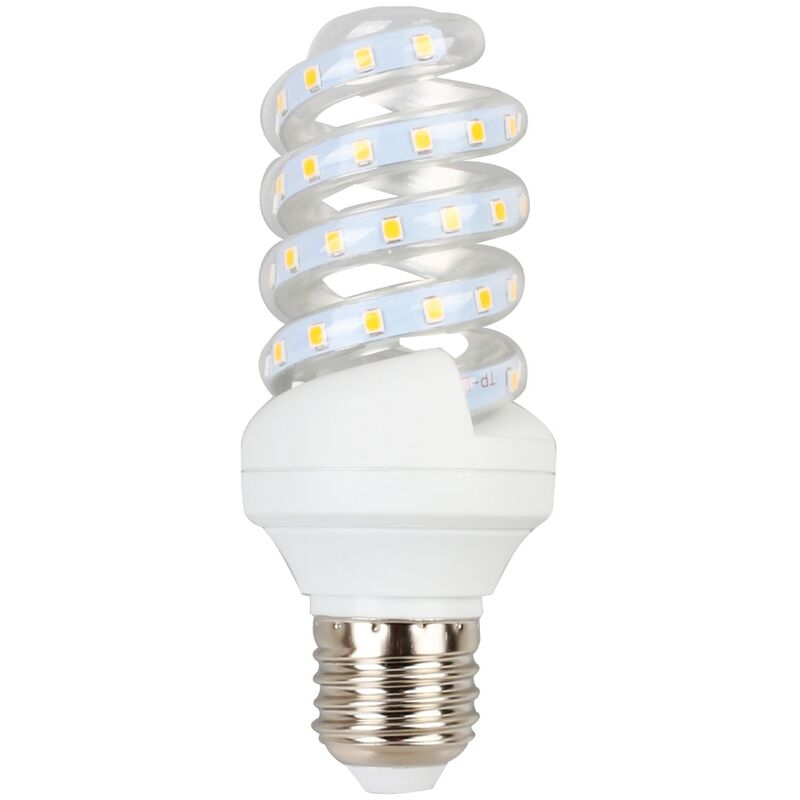 foto del prodotto lampadina led e27 a tubo a spirale 9w bianco freddo 6400k aigostar