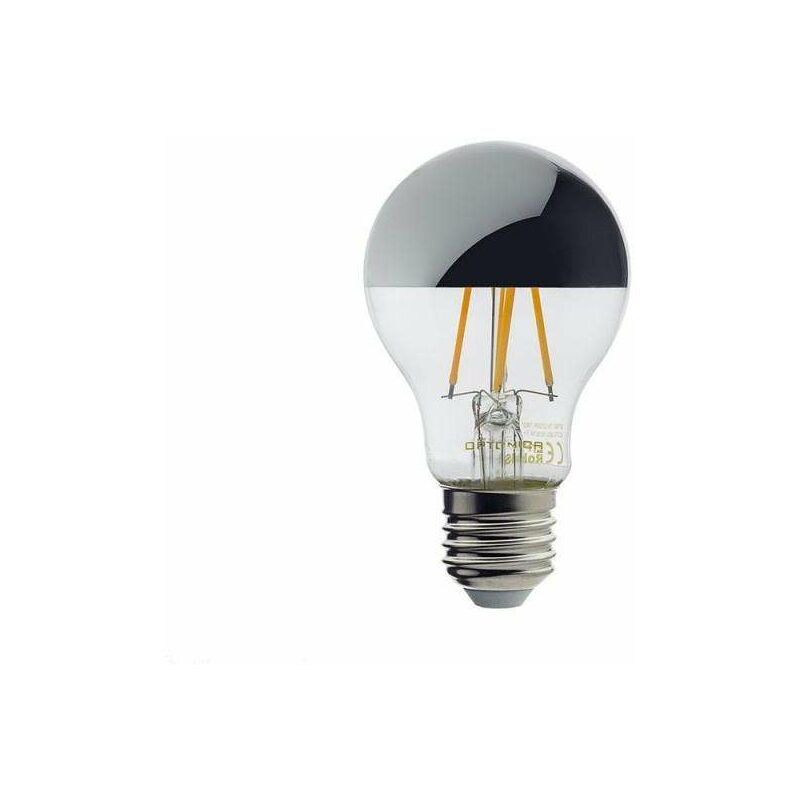 foto del prodotto lampadina led e27 a60 da 7w equivalenti a 53w bianco caldo 2700k