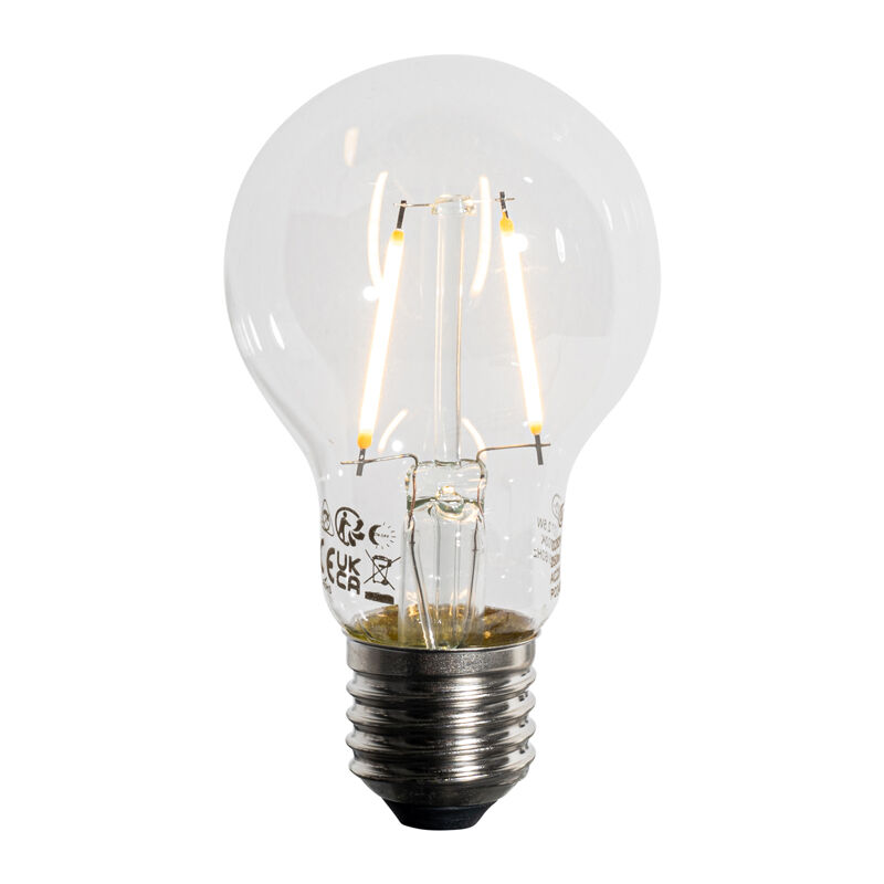 foto del prodotto lampadina led e27 a60 sensore crepuscolare 2.5w 250 lm 2200k luedd
