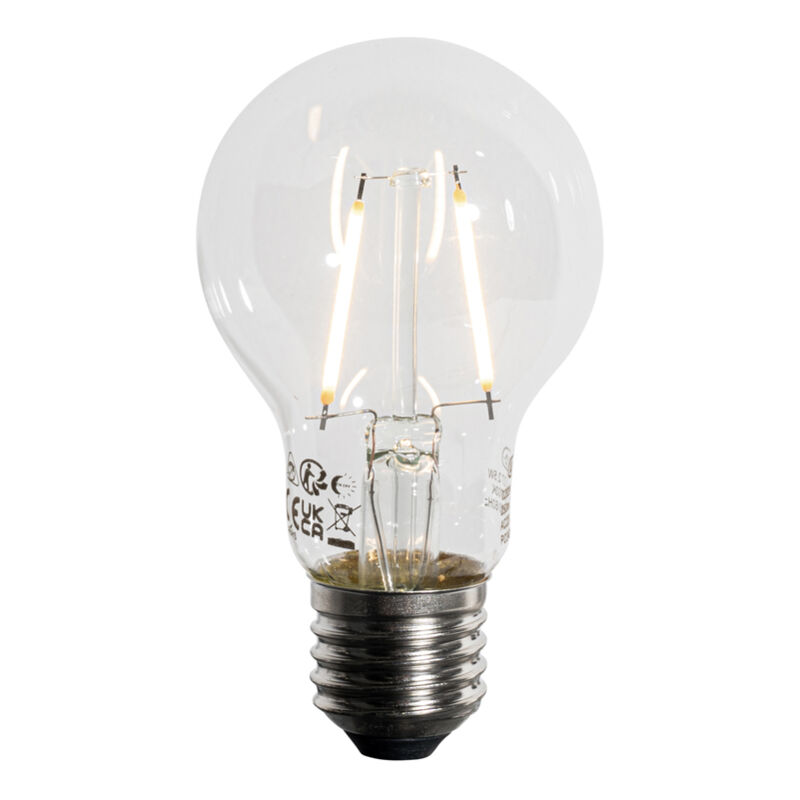 foto del prodotto lampadina led e27 a60 sensore crepuscolare 2.5w 250 lm 2700k luedd