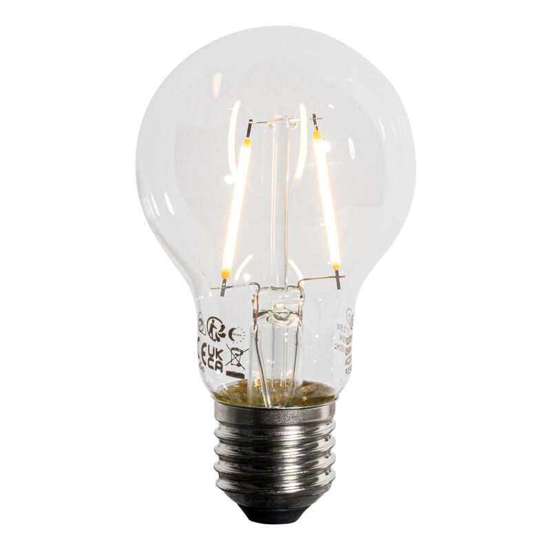 foto del prodotto lampadina led e27 a60 sensore crepuscolare 2.5w 250 lm 3000k luedd