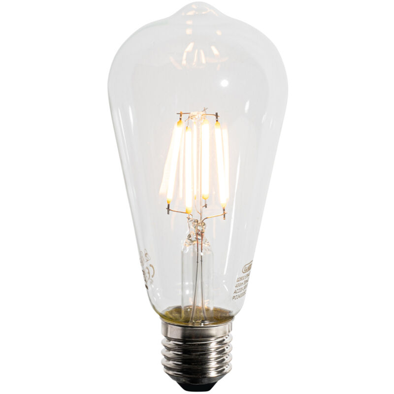 foto del prodotto lampadina led e27 a60 sensore crepuscolare 4w 400 lm 2200k luedd