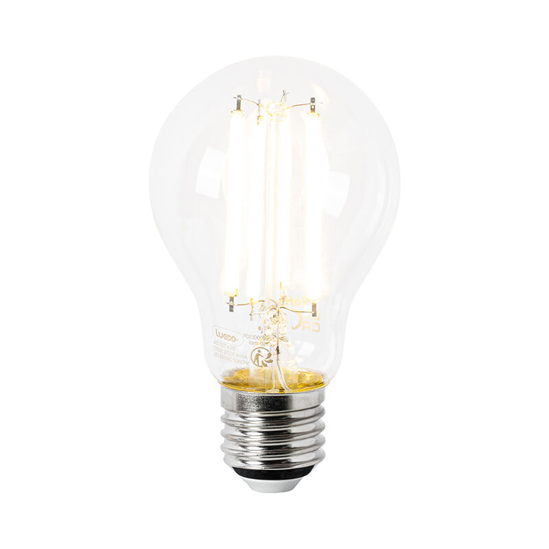 foto del prodotto lampadina led e27 a60 trasparente 4,9w 1055lm 2700k luedd
