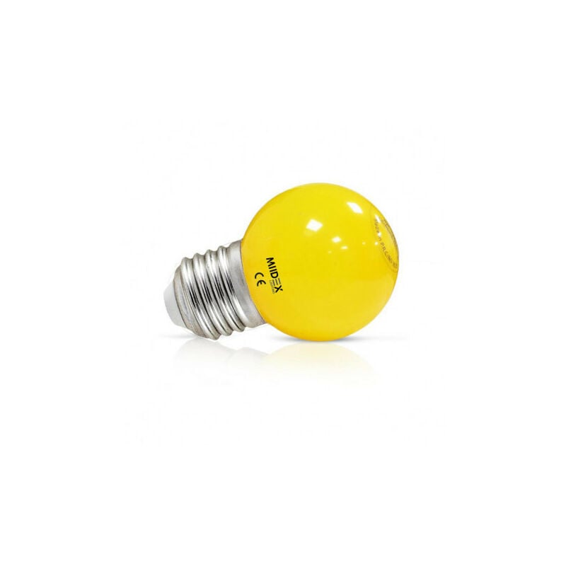 foto del prodotto lampadina led e27 colore lampadina g45 1w giallo